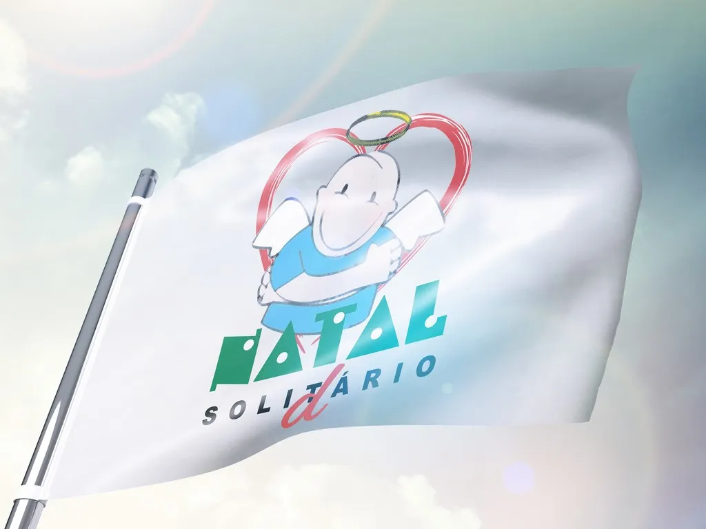 Bandeira Natal Solidário